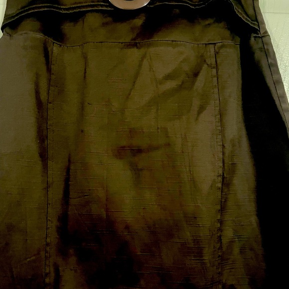 Le chateau brown pencil skirt size 3/4 - Picture 2 of 3